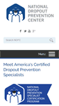 Mobile Screenshot of dropoutprevention.org